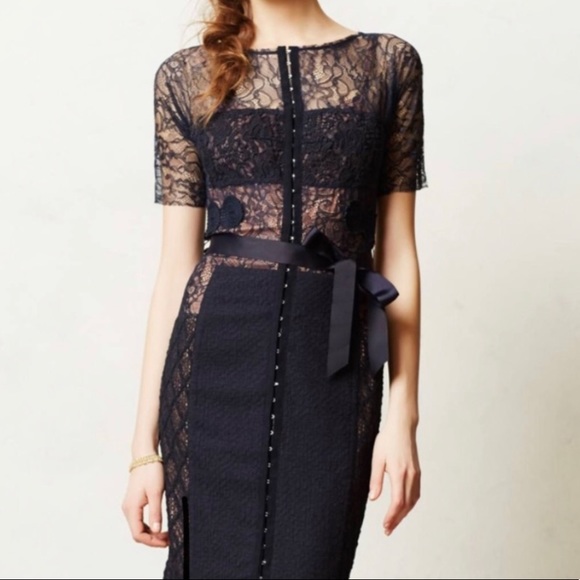 Byron Lars Dresses & Skirts - Anthropology Byron Lars Carissima Sheath Dress. 0